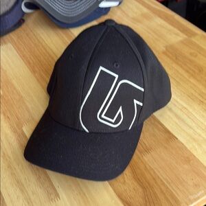 Black Cap with White Logo